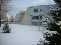 La sede dell'I.C. GONIN in inverno